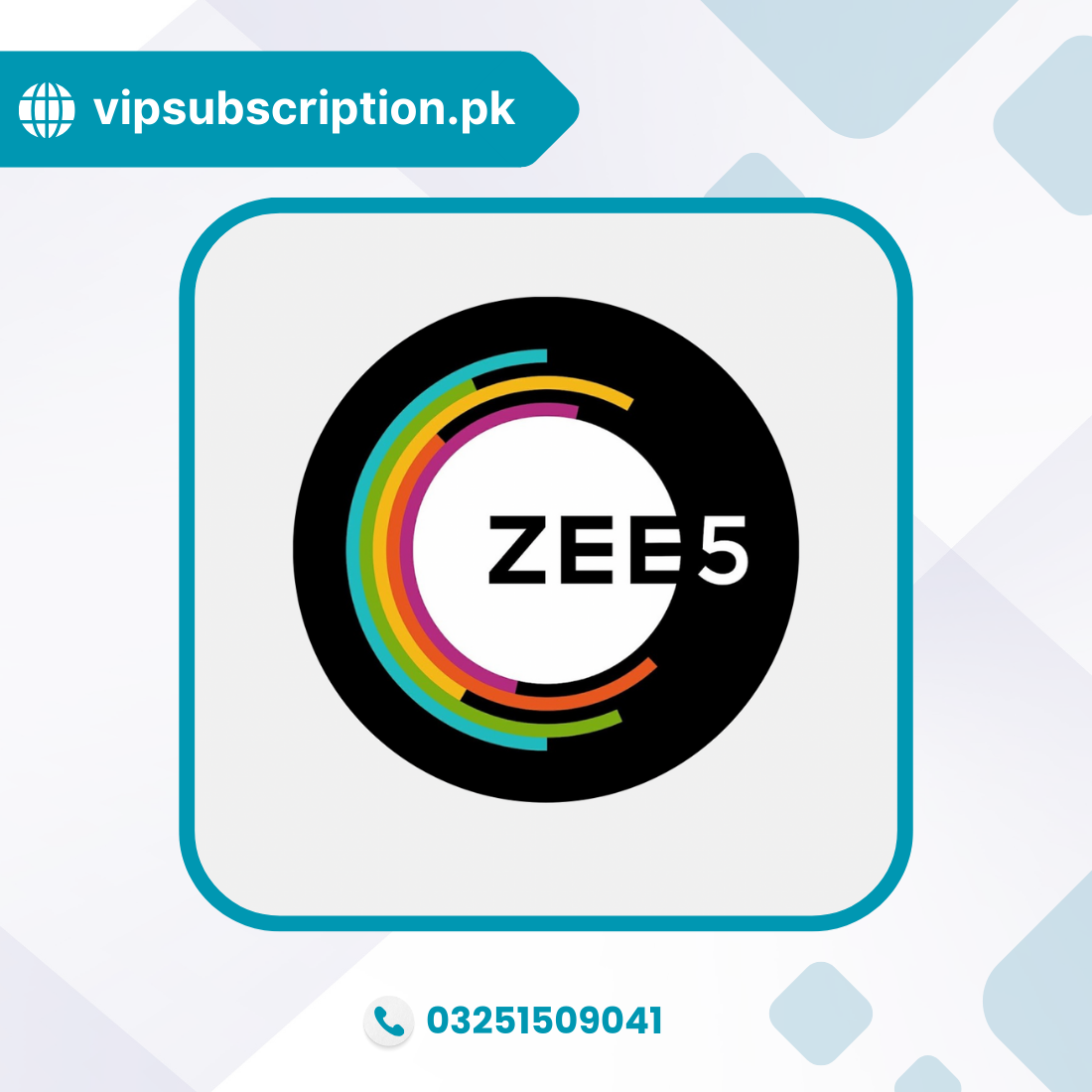 Zee5 with VPN 1 Month