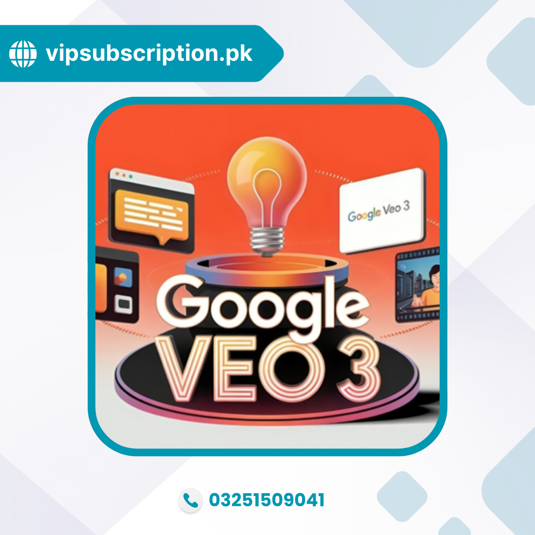 Google Veo 3 Pro Plan 1 Month